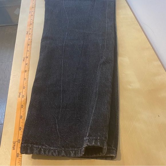 All Saints • black button fly straight leg ankle denim jeans - Picture 13 of 14
